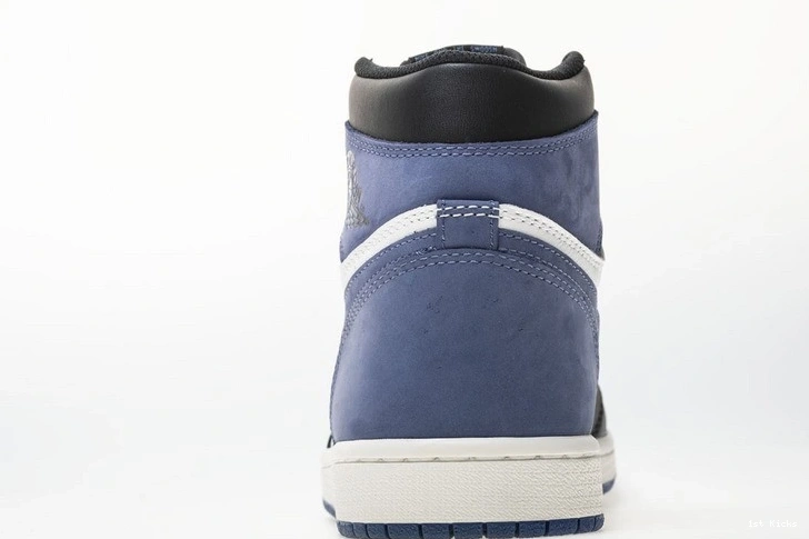 555088-115 OG Air Jordan Retro  High Blue 1 Moon 1009